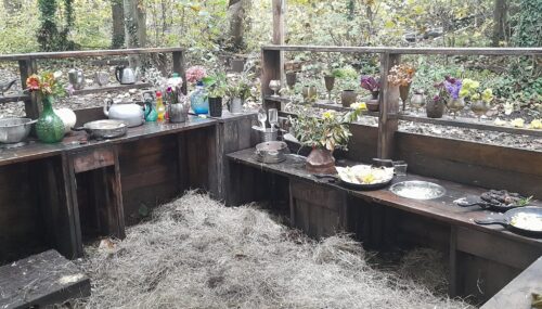 Wilderness Adventures mud kitchen